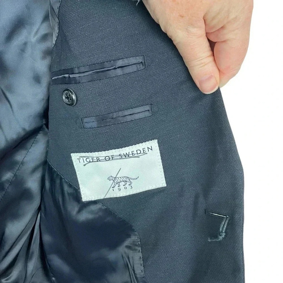 Tiger  of Sweden Harrie 4 Wool Blazer - Picture 6 of 13